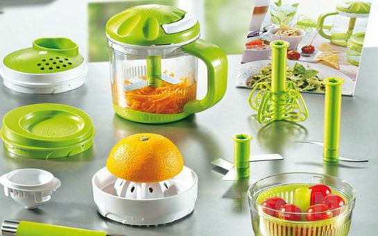 Genius Twist N Joy Mekanik Blender Seti