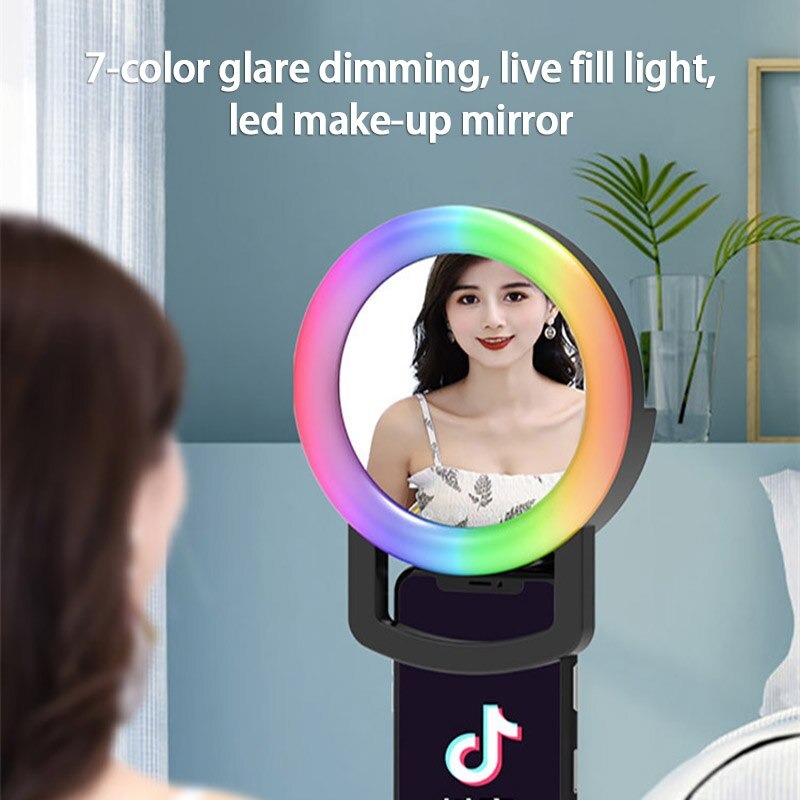 Rgb Şarjlı Selfi Öz Çekim Işığı