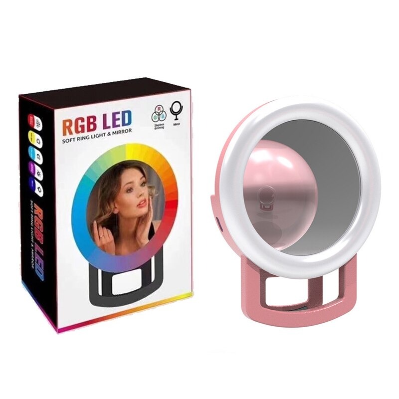 Rgb Şarjlı Selfi Öz Çekim Işığı