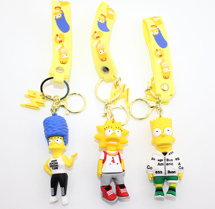 Silikon Simpsons Anahtarlık Alk1383