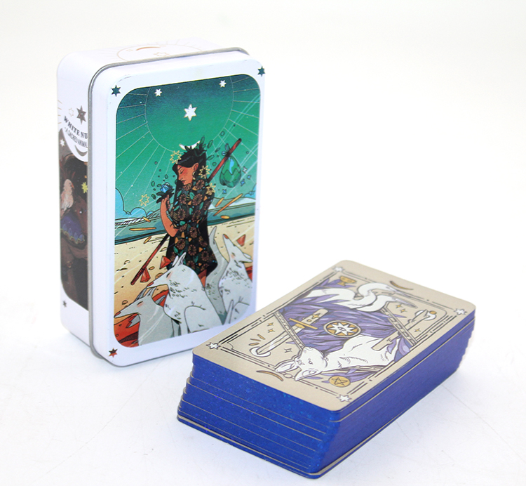 Metal Kutulu Tarot Kartı Alk2770