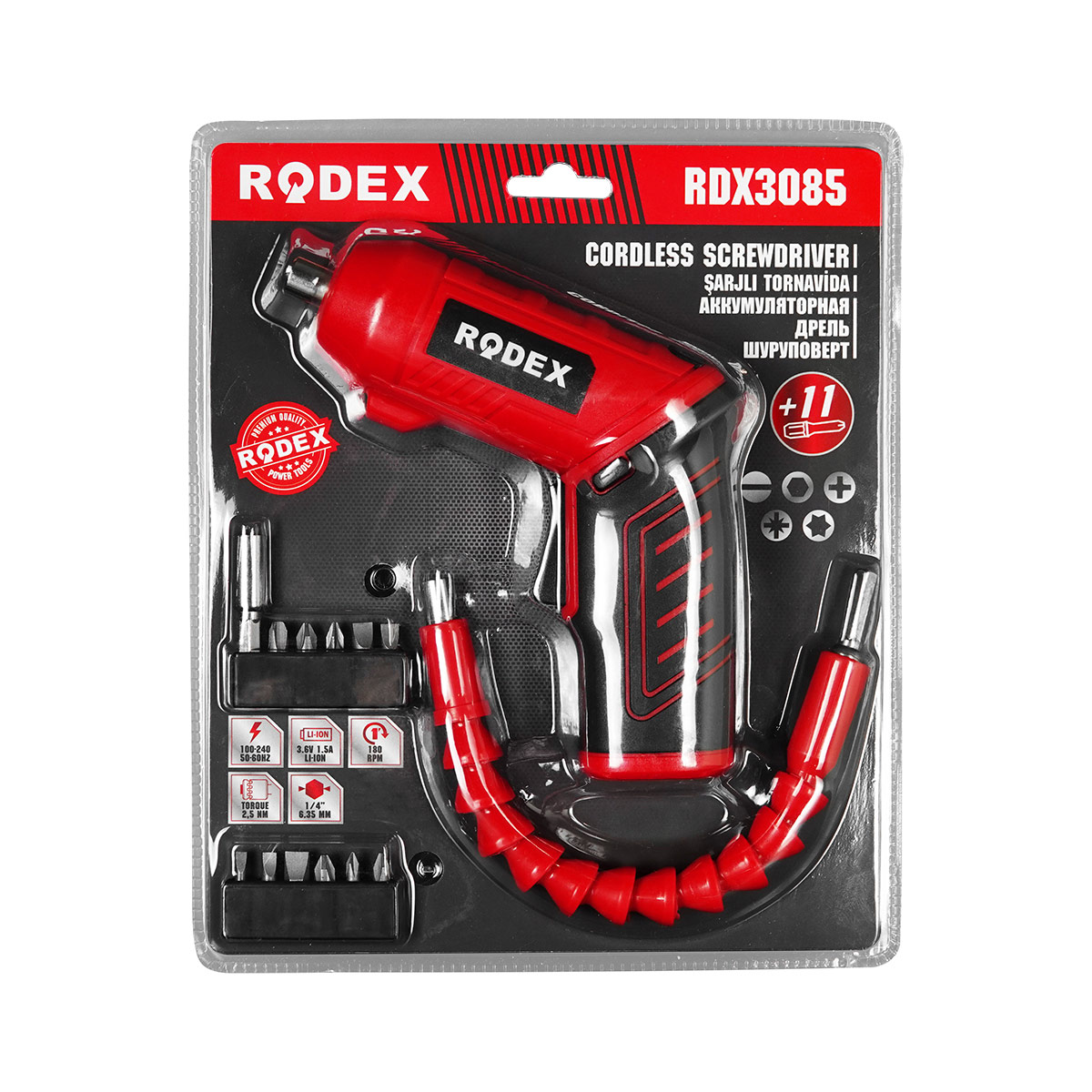 RODEX RDX3085 Akülü Vidalama