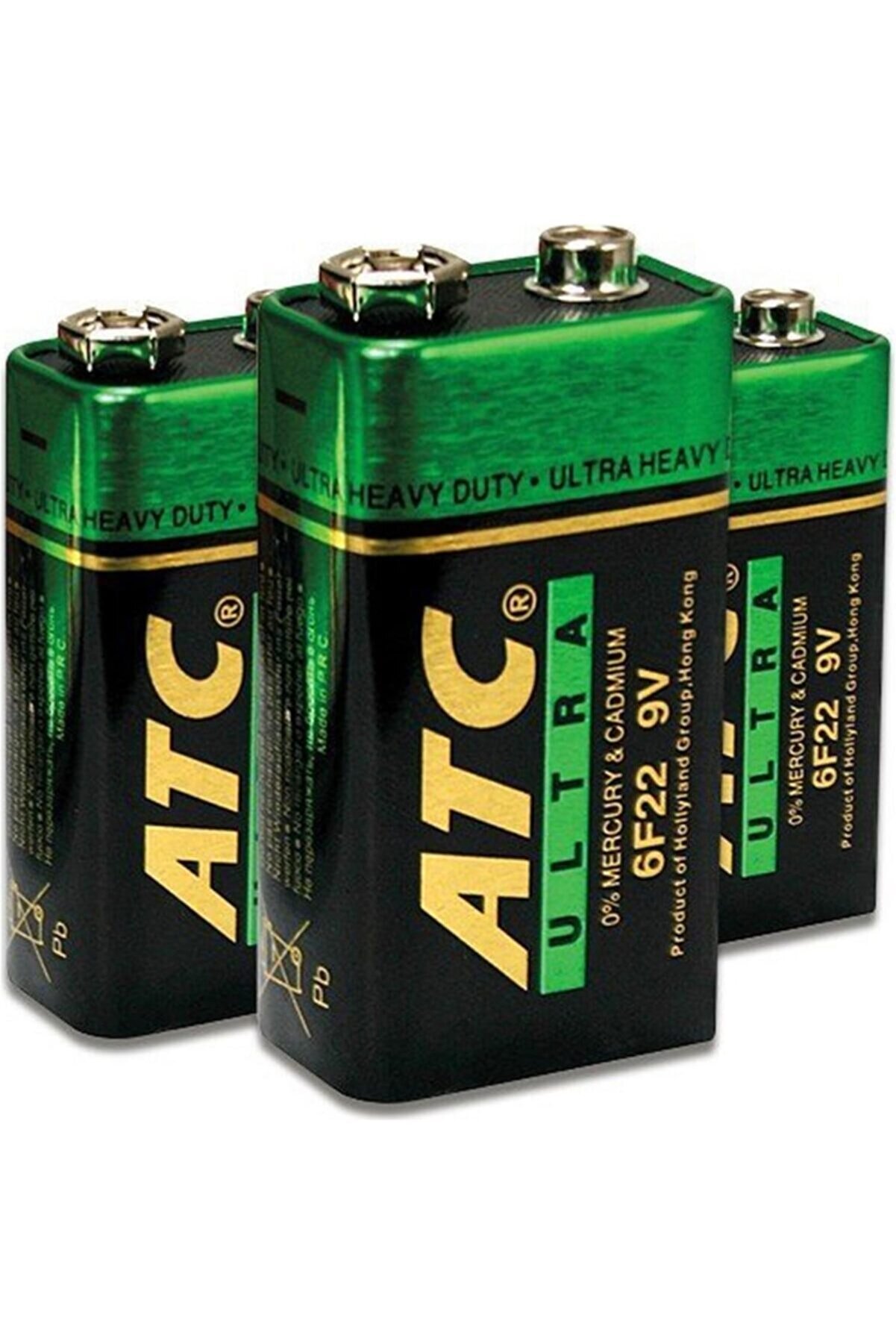 ATC 9v Pil 10 Adet