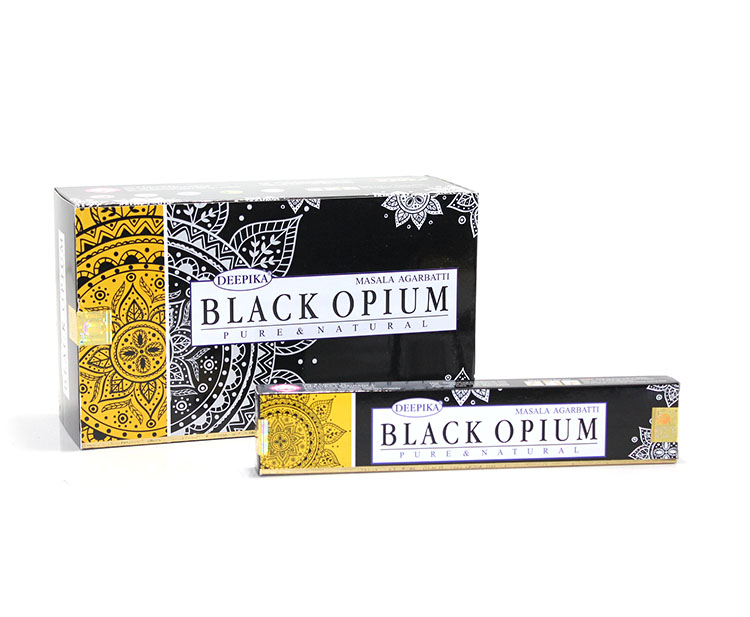 Deepıka Black Opıum Aromalı Çubuk Tütsü 15 Gr