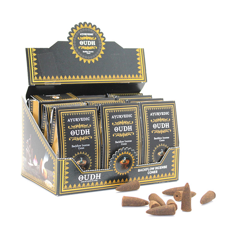 Ayurvedic Konik ( Geri Akış ) Tütsü Oudh Aromalı konik Oudh