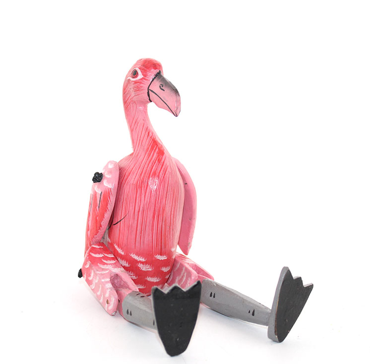 Ahşap Ayakları Sarkan Flamingo Namı-4