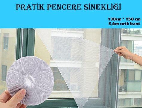 Ayarlanabilir Pratik Pencere Sinekliği