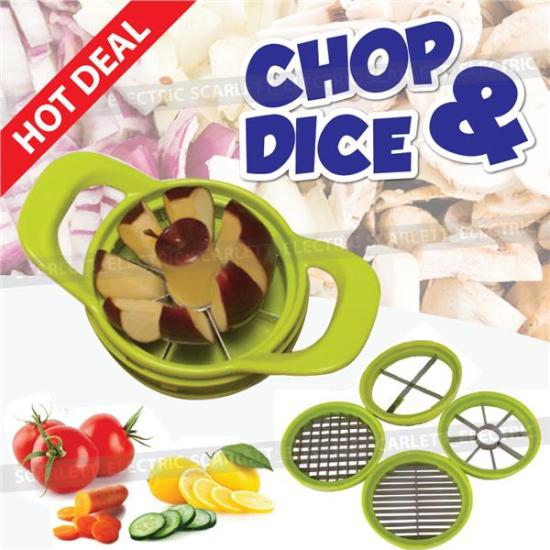 Chop & Dice Yeni Nesil Meyve Sebze Dilimleyici