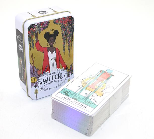 Metal Kutulu Tarot Kartı Alk2769