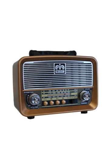 Everton Rt-875 Bluetooth Fm-Usb-Tf-Aux Şarjlı Nostaljik Radyo