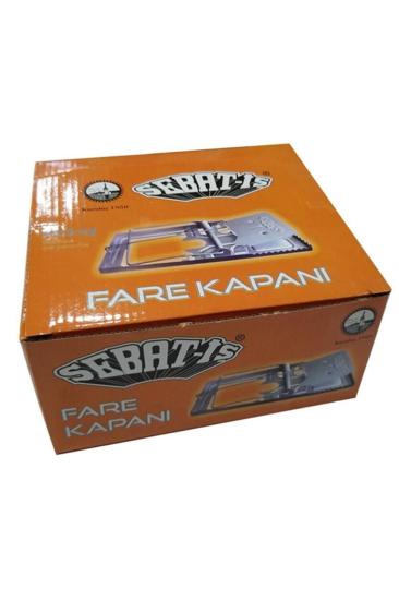 Sebat-iş Yaylı Metal Fare Kapanı 12 Adet