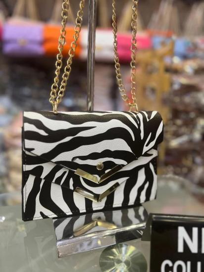 Toptan Kadın Çapraz Çantaları Zebra