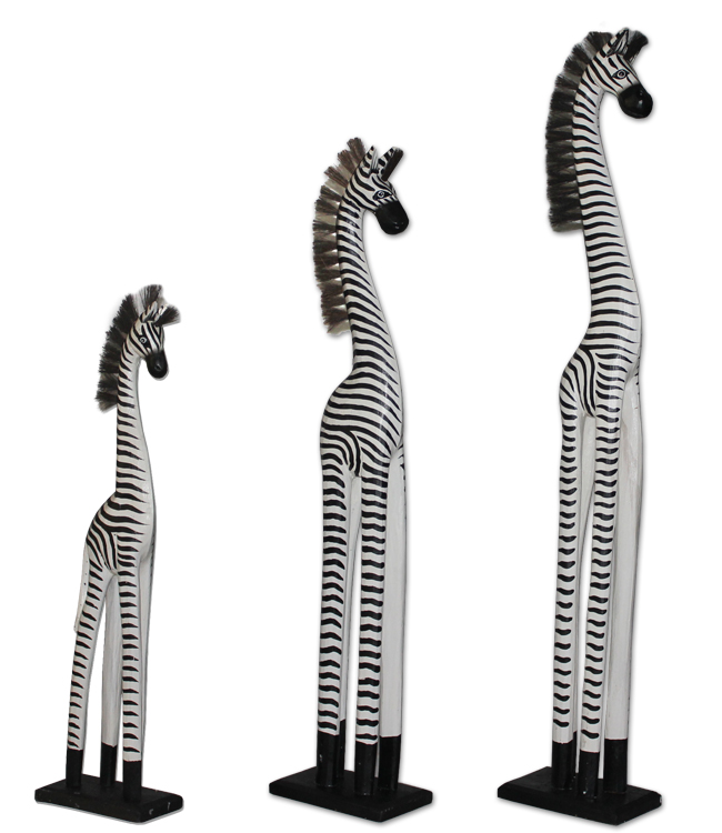 Ahşap 1 Metre 3’lü Zebra ST00022